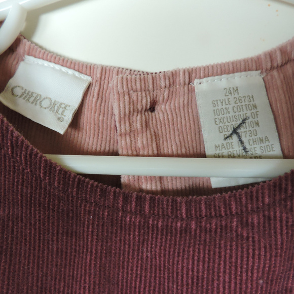 CHEROKEE Jumper and a Sweater sz 24 mo .. EUC - Picture 5 of 7